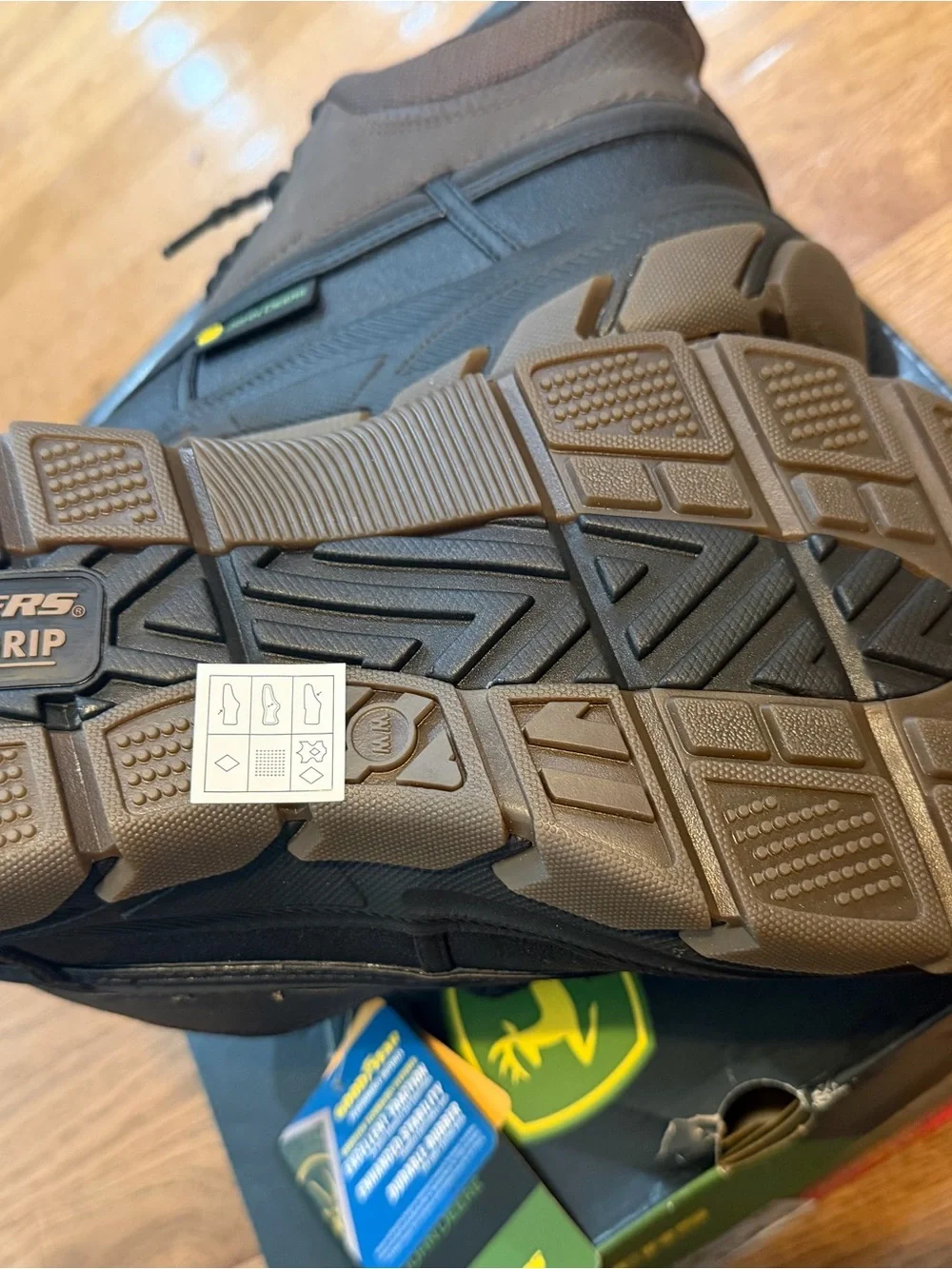Skechers Hands Free Slip-ins® John Deere Waterproof Relaxed Fit: Swamper 8.5EE